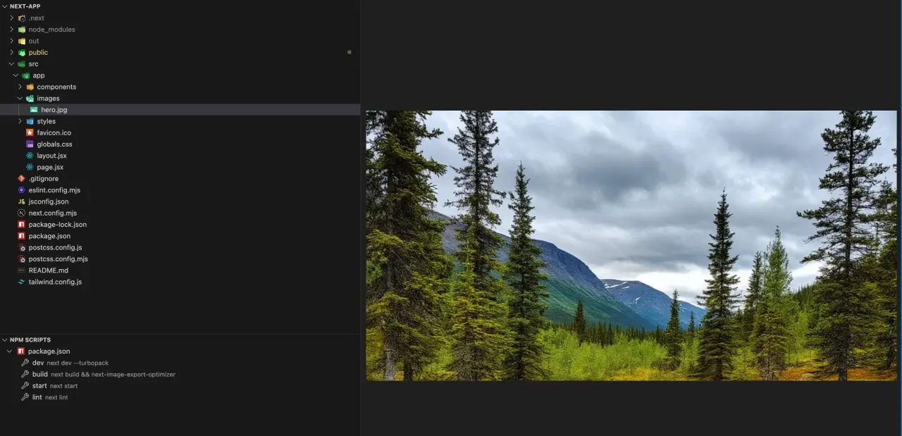 image background